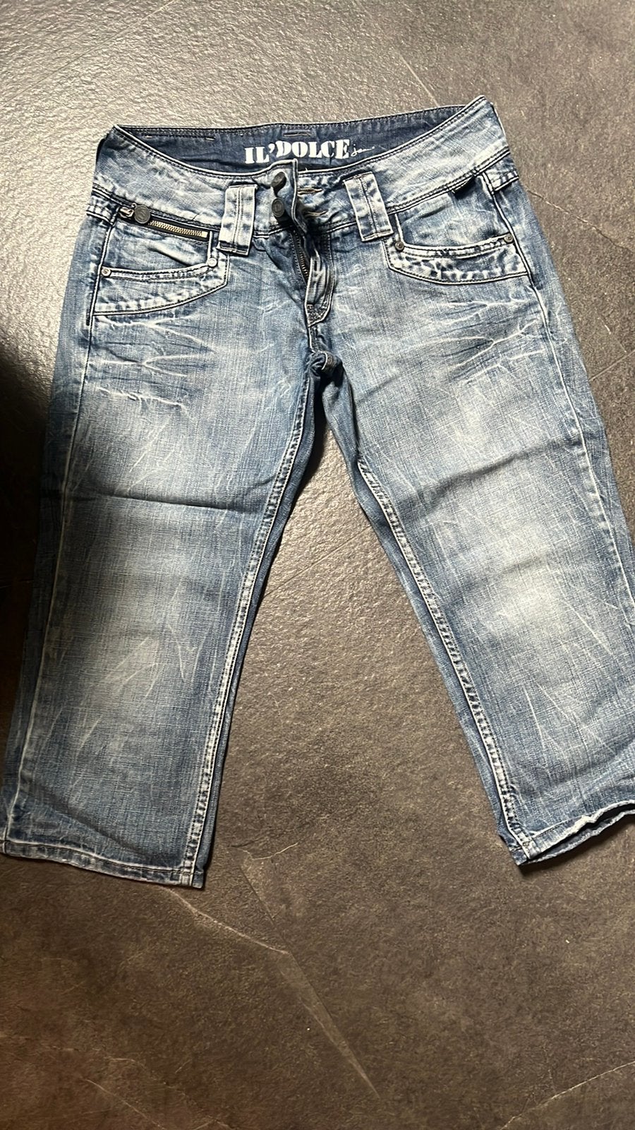 Il dolce kuit spijkerbroek  maat 30, Kleding | Dames, Blauw, Ophalen of Verzenden, Zo goed als nieuw, W30 - W32 (confectie 38/40)