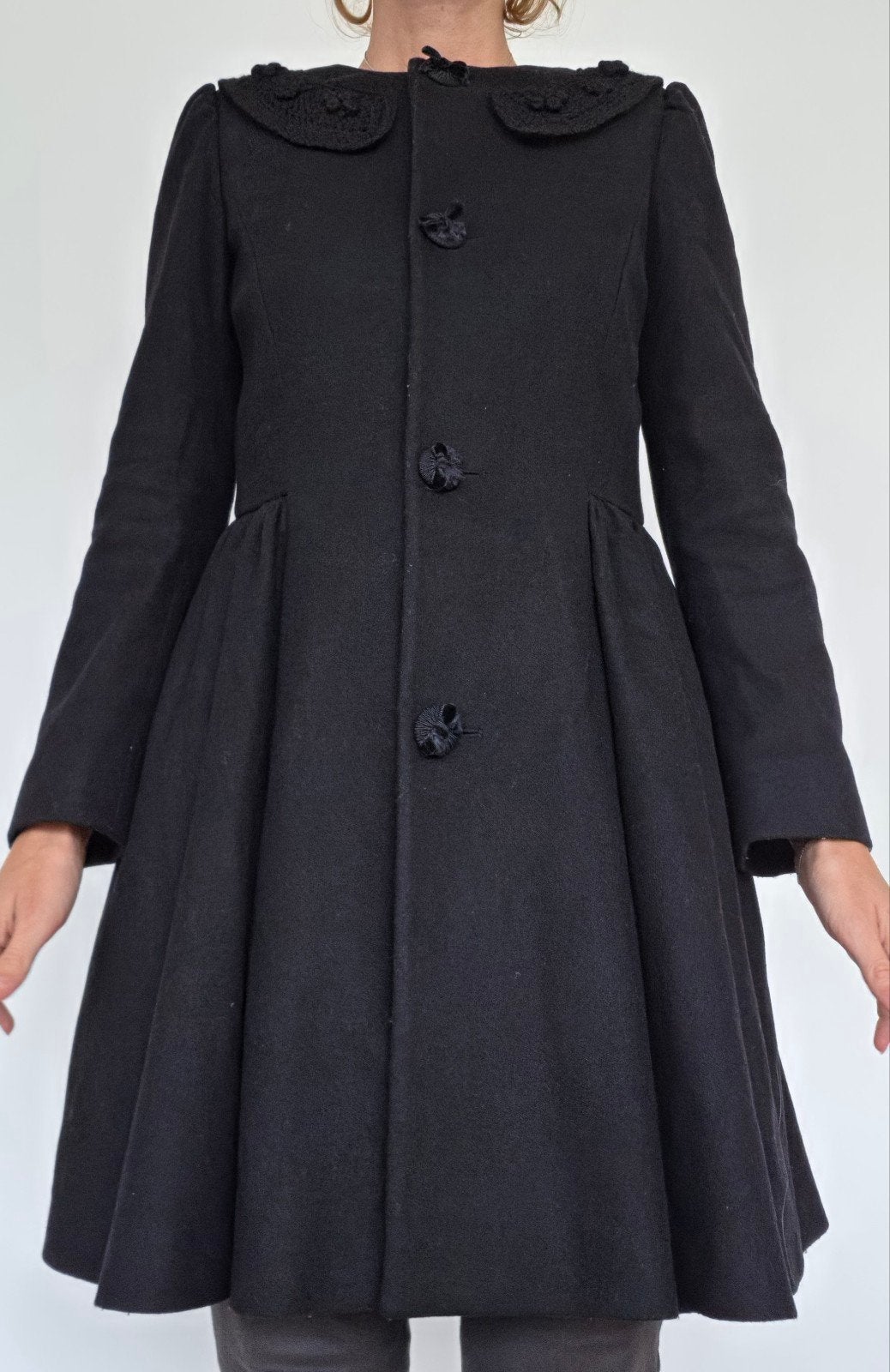 Red Valentino jas maat S, Ophalen of Verzenden, Zo goed als nieuw, Zwart