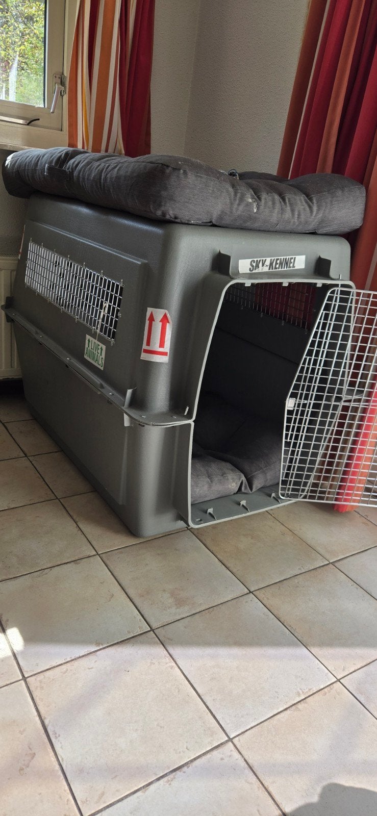 xxl skykennel, Dieren en Toebehoren, Ophalen, Zo goed als nieuw