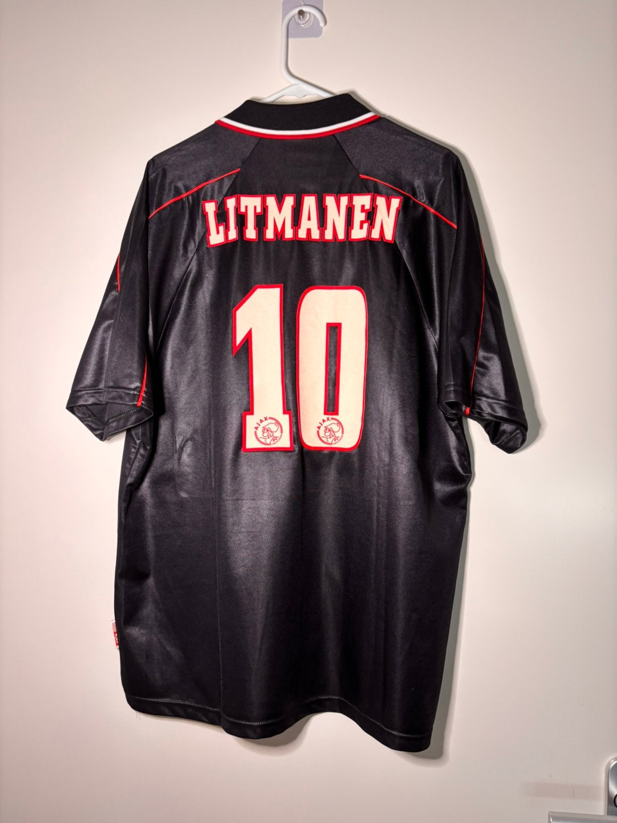 AFC Ajax Voetbalshirt 1998/1999 Jari Litmanen #10 XL, Verzenden, Zo goed als nieuw, Ajax, Shirt