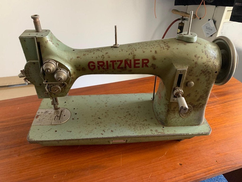 Vintage Gritzner naaimachine, Antiek en Kunst, Ophalen of Verzenden