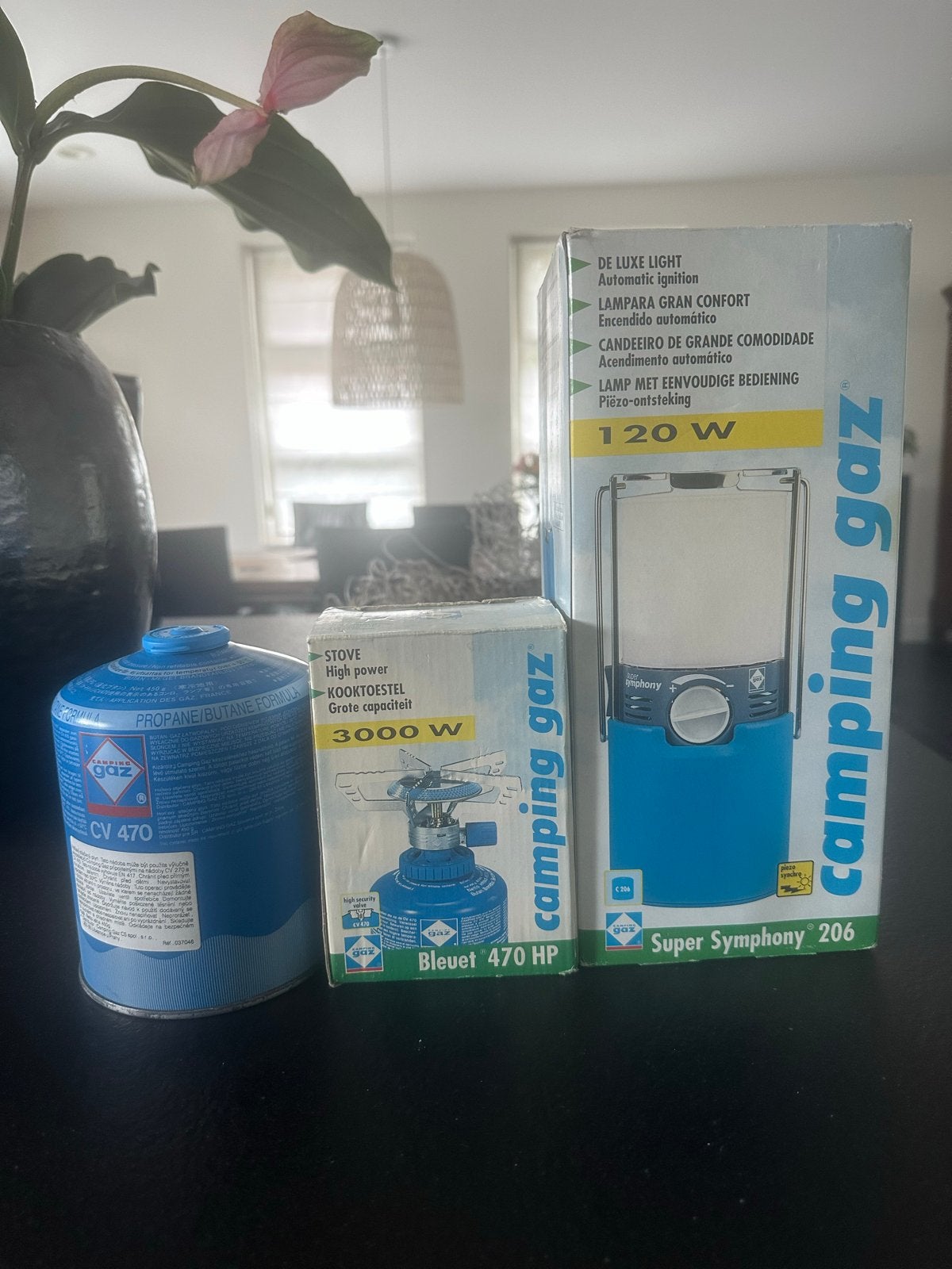 Campingaz kooktoestel, lamp en gasfles, Ophalen, Zo goed als nieuw