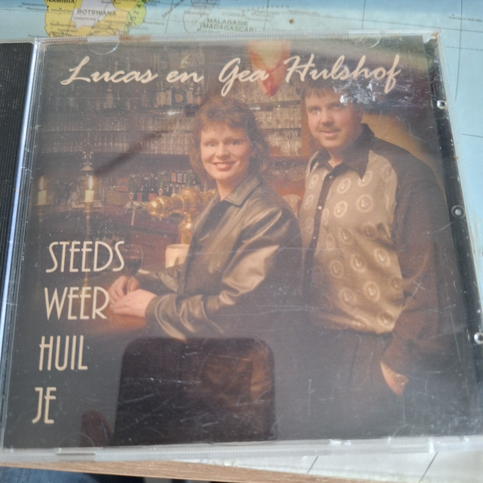 Lucas en Gea Hulshof - Steeds Weer Huil Je CD, Ophalen of Verzenden, Gebruikt, Schlager, Album