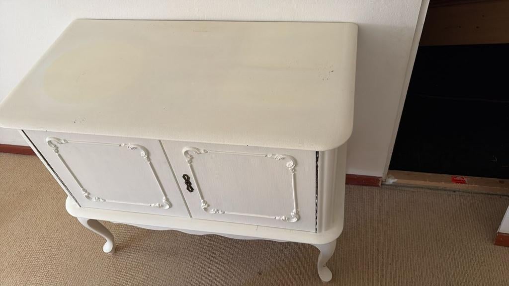 Brocante kastje, massief hout, Ophalen, Gebruikt