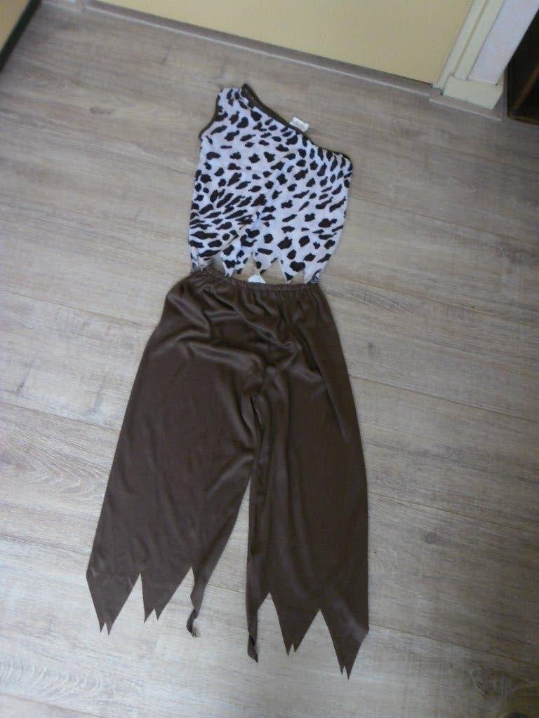 z.g.a.n. Tarzan Jane verkleedkleren Maat 116, Kinderen en Baby's, Carnavalskleding en Verkleedspullen, Ophalen of Verzenden, Zo goed als nieuw