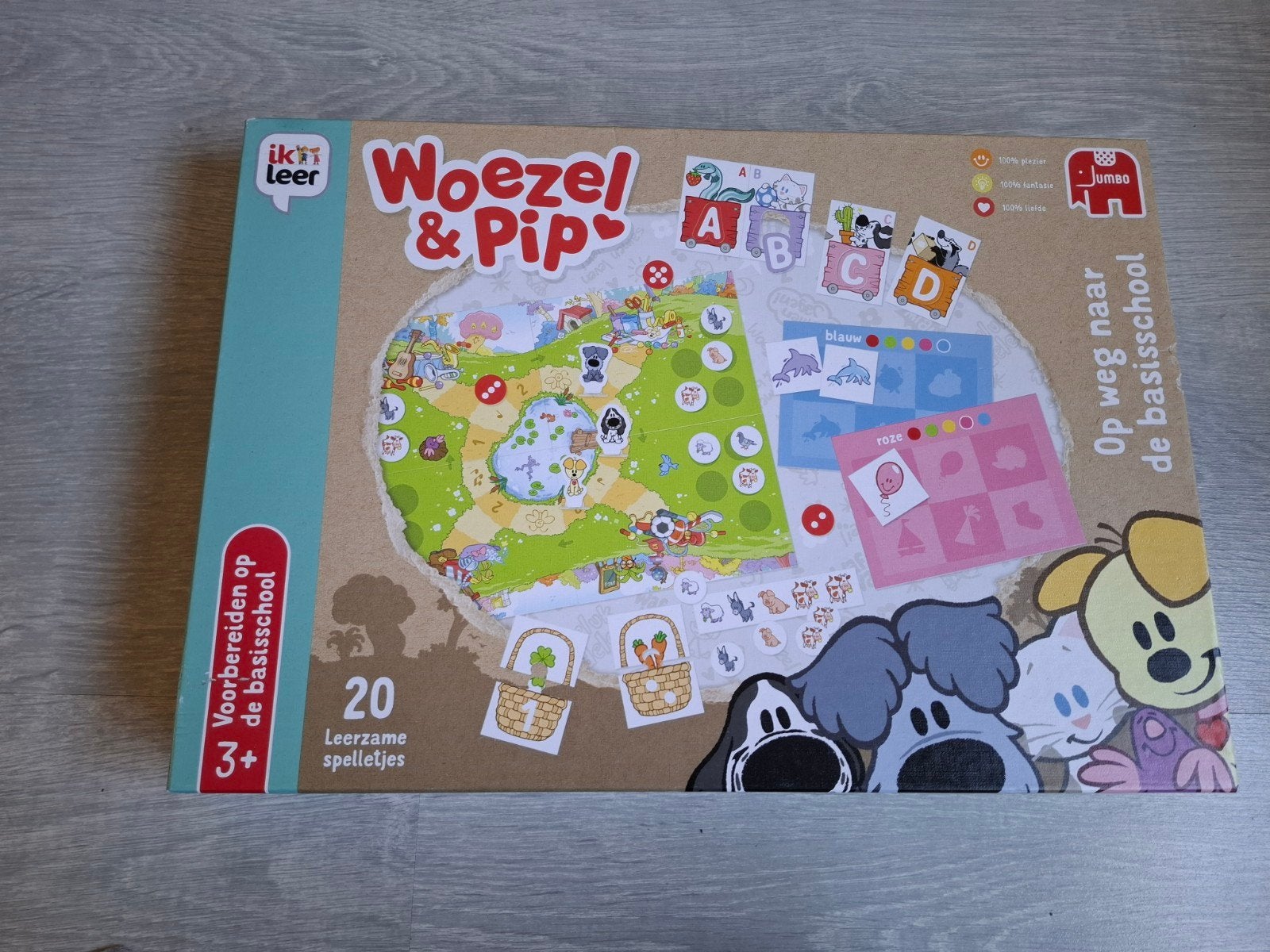 woezel en pip op weg naar de bassisschool, Ophalen, Zo goed als nieuw, Ontdekken
