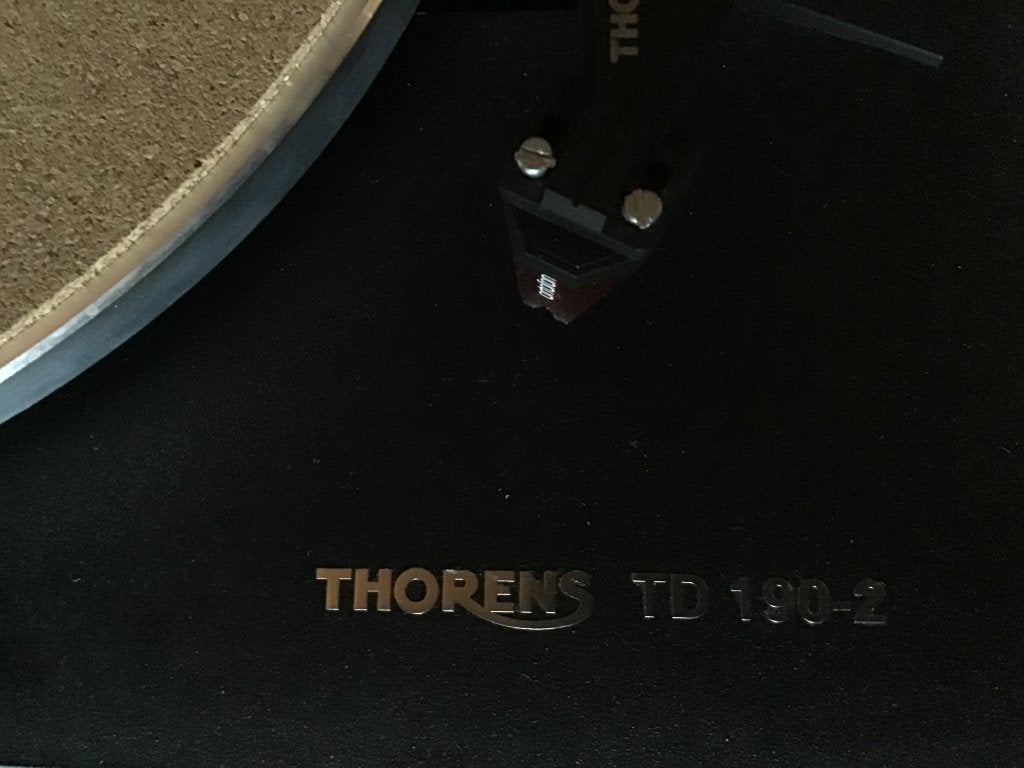 Thorens TD 190-2, Ophalen, Zo goed als nieuw, Platenspeler, Thorens