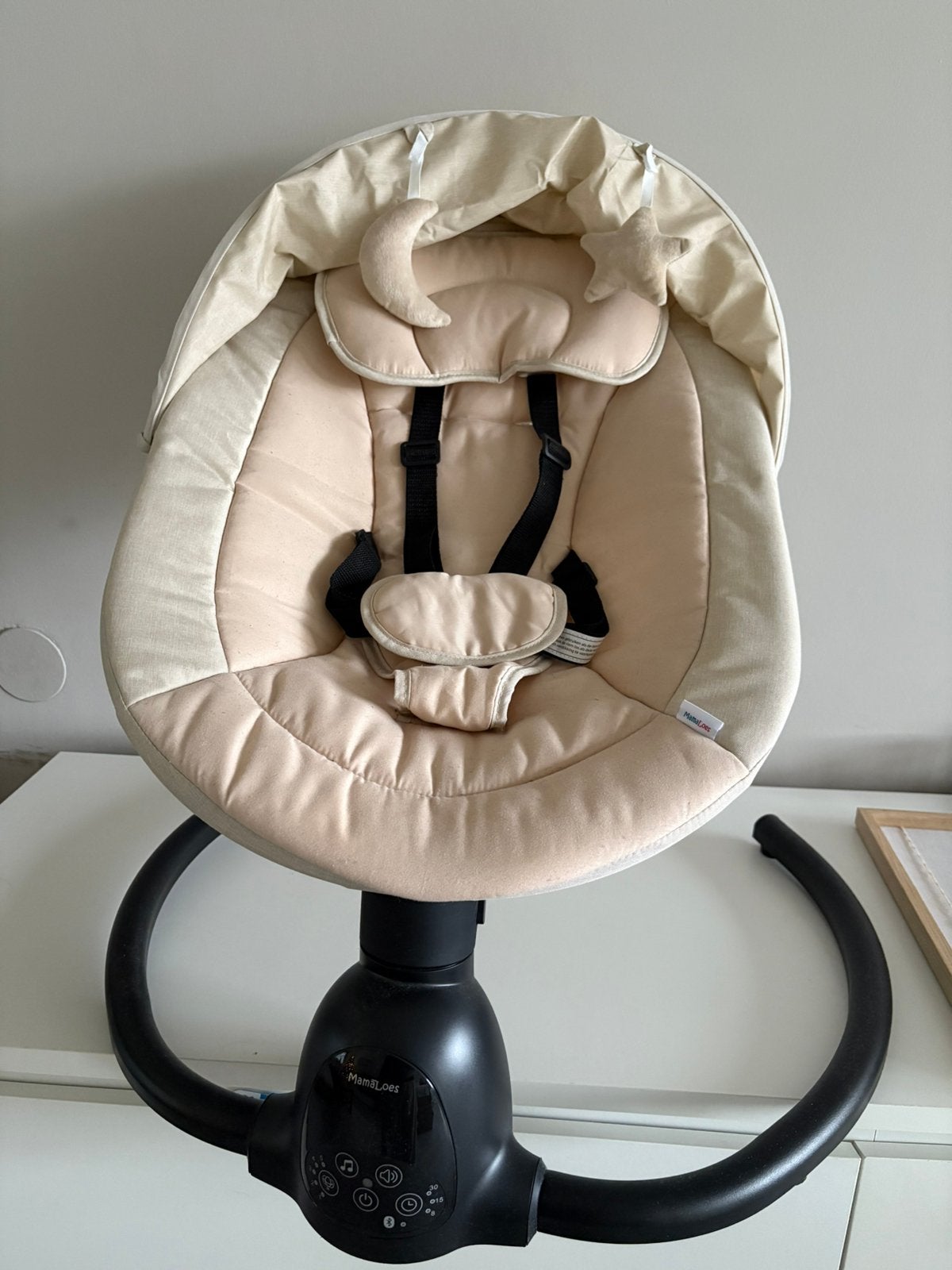 Electrische babyschommel, Kinderen en Baby's, Wipstoeltjes, Ophalen, Zo goed als nieuw