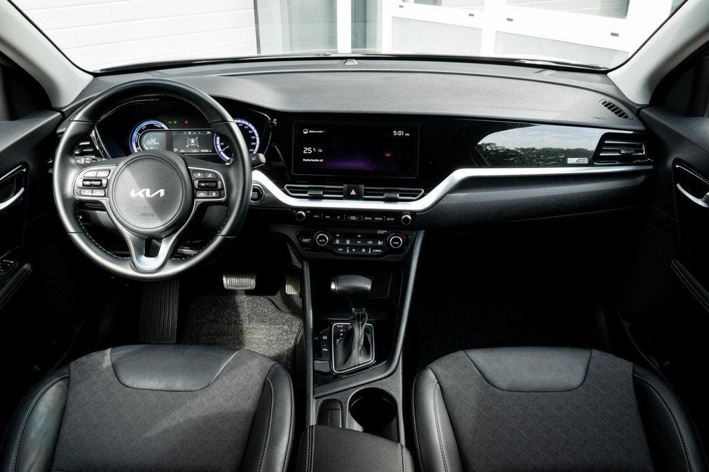 Kia Niro 1.6 GDi Hybrid ComfortLine |KEYLESS ENTRY & START|C, Stof, Gebruikt, Bedrijf, Automatische klimaatregeling