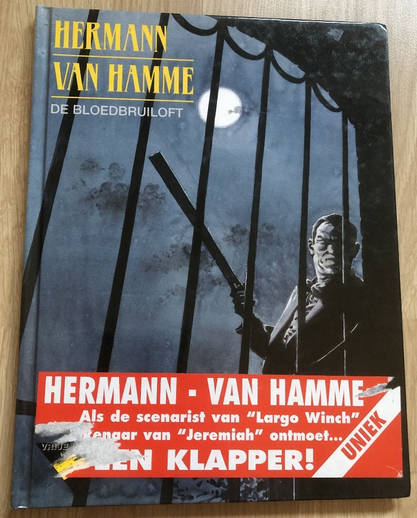 HERMANN VAN HAMME - DE BLOEDBRUILOFT - HARDCOVER, Eén stripboek, Ophalen of Verzenden, Nieuw