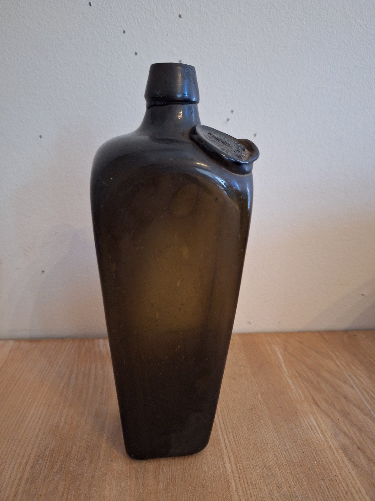 Antieke gin / jenever fles firma Melchers Schiedam, Ophalen of Verzenden
