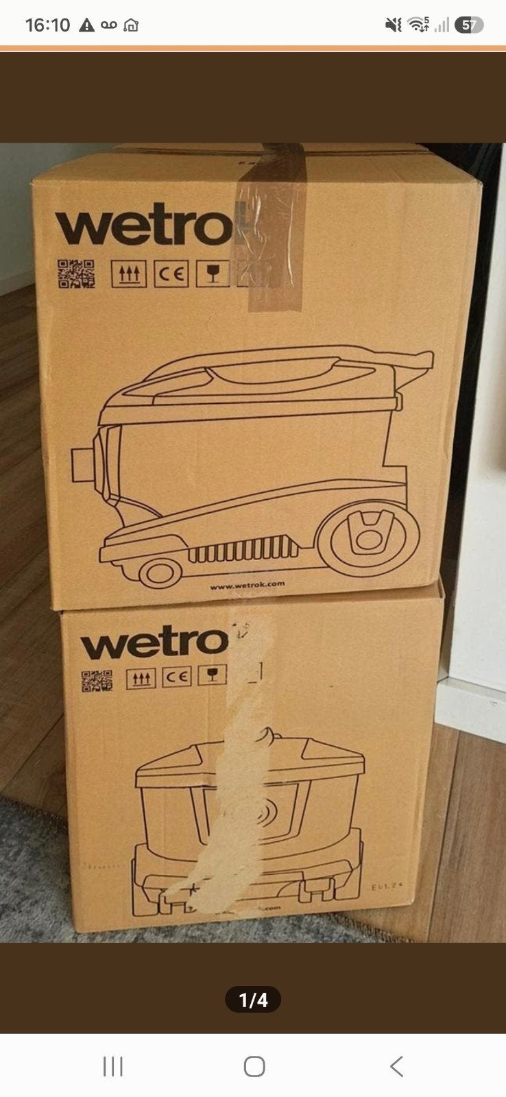 Wetrok Monovac Comfort 6 Professionele Stofzuiger - Nieuw!, Ophalen, Nieuw