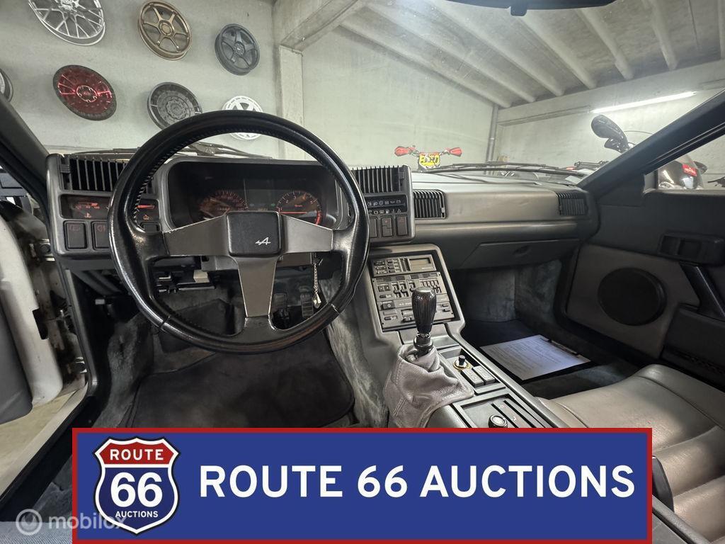 Renault Alpine V6 GT | 1987 | Route 66 Auctions, Auto's, Oldtimers, Overige carrosserieën, Renault, Zwart, Bedrijf