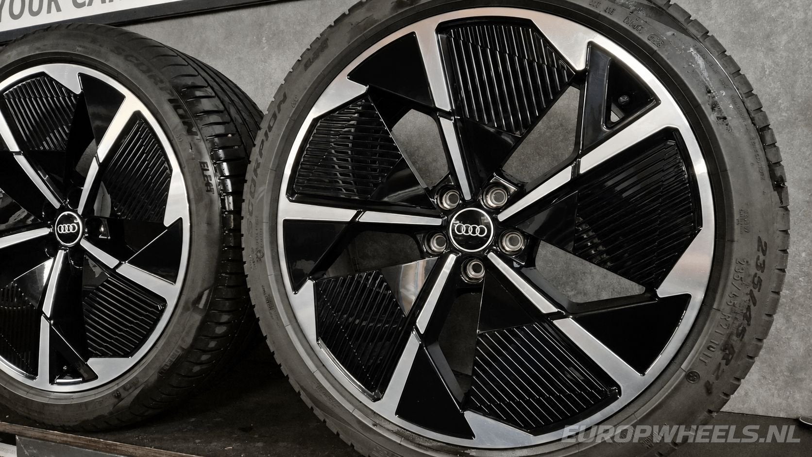 21 inch Audi Q4 e-tron ID.4 ID.5 Enyaq velgen zomer, Gebruikt, -, -, Banden en Velgen