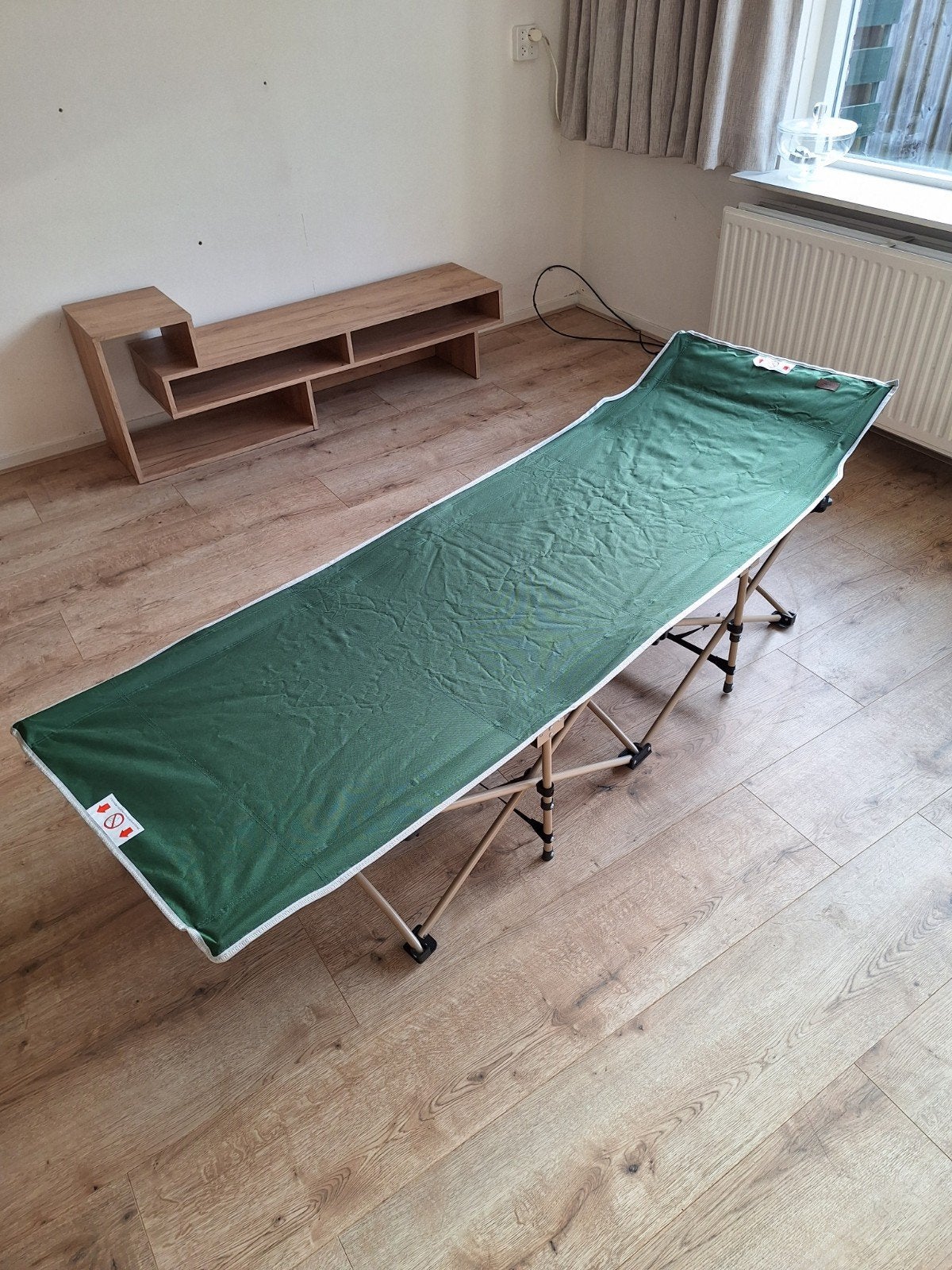 Opvouwbaar campingbed / veldbed met draagtas, Ophalen, Zo goed als nieuw, Overige