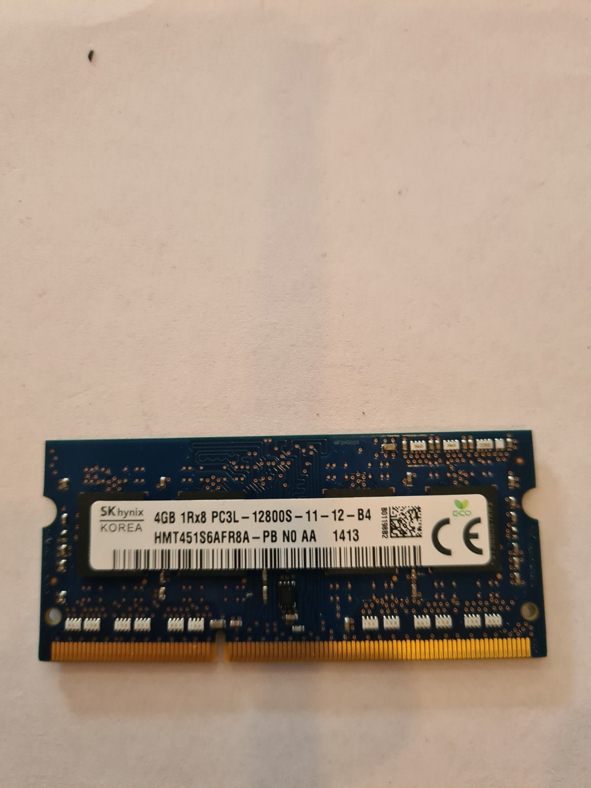 SK Hynix 4GB DDR3 RAM Geheugenmodule voor Laptop, Gebruikt, DDR3, Ophalen of Verzenden, Laptop