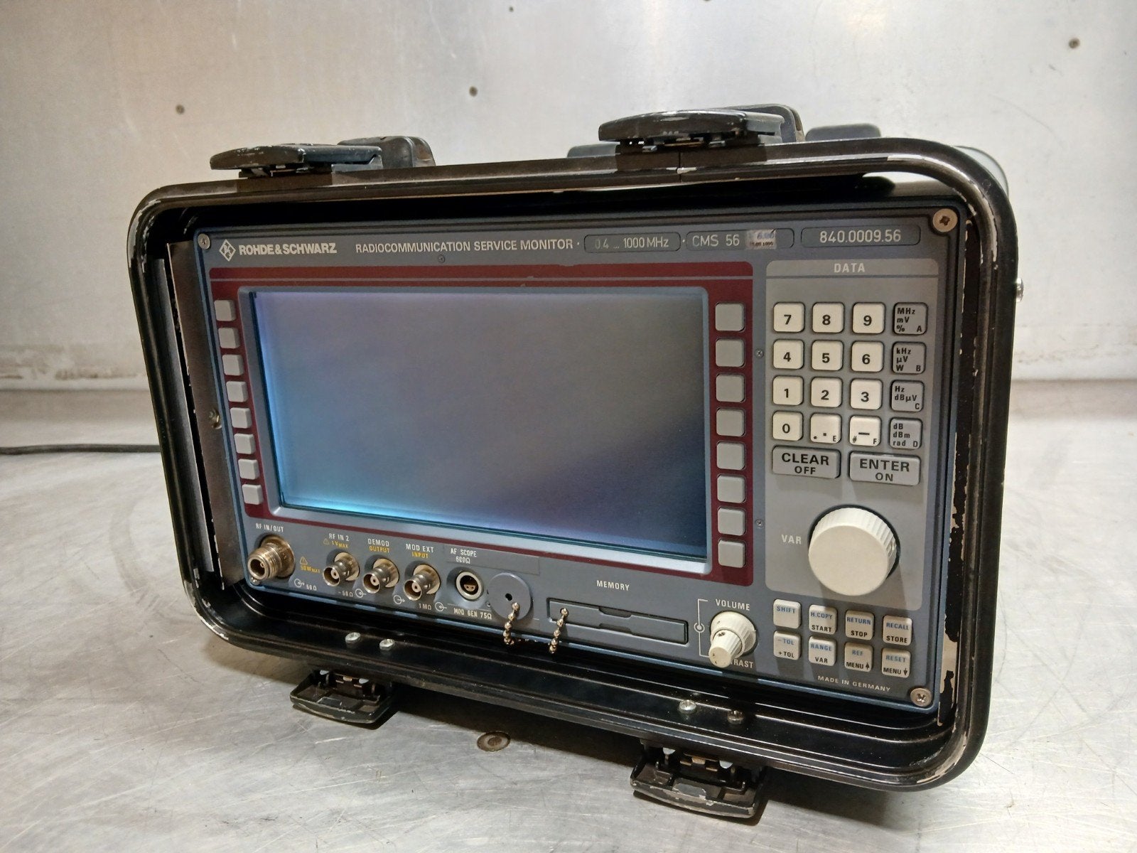 Rohde & Schwarz CMS 56 Radiocommunication Service Monitor, Ophalen of Verzenden