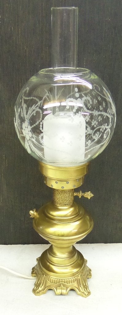 Elektrische staande OLIELAMP, Ophalen, Olielamp, 60 cm