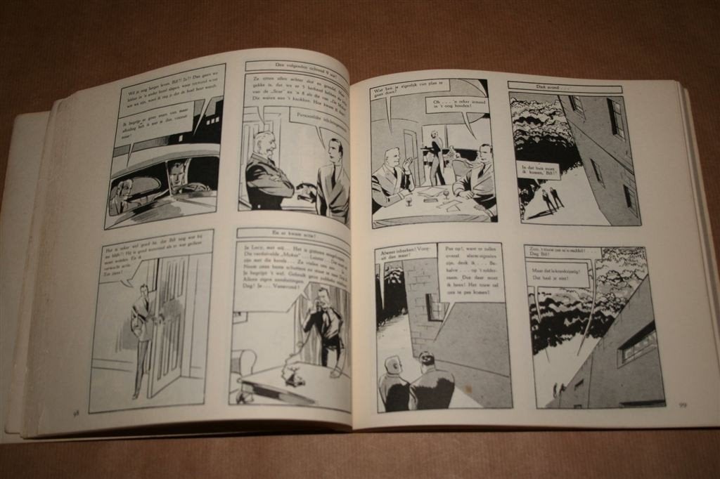 Dick Bos omnibus 5–8 – Alfred Mazure [detective-strips], Eén stripboek, Ophalen of Verzenden, Gelezen