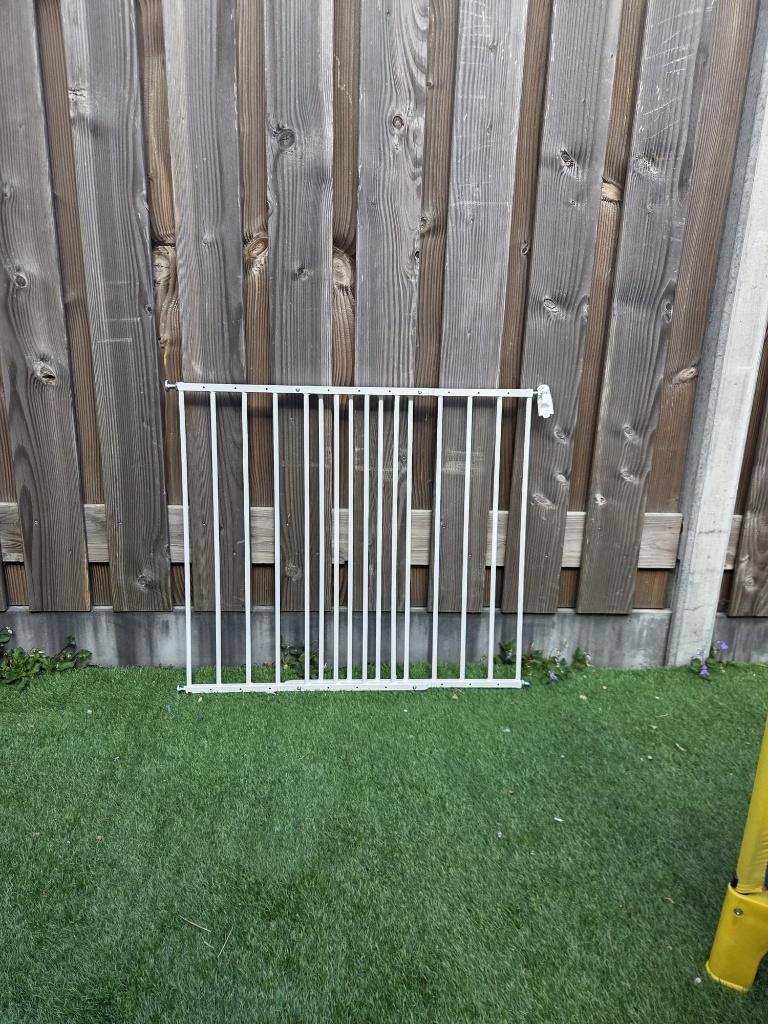 Traphekje (2 stk. Praxis Jules - metaal wit, 70tot 120 cm), Ophalen, Gebruikt, Overige typen, 115 cm of meer