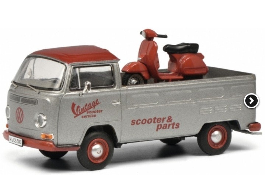 VW T2a "Vintage Scooter Service" met scooter  Limited Editio, Ophalen of Verzenden, Nieuw, Auto, Schuco