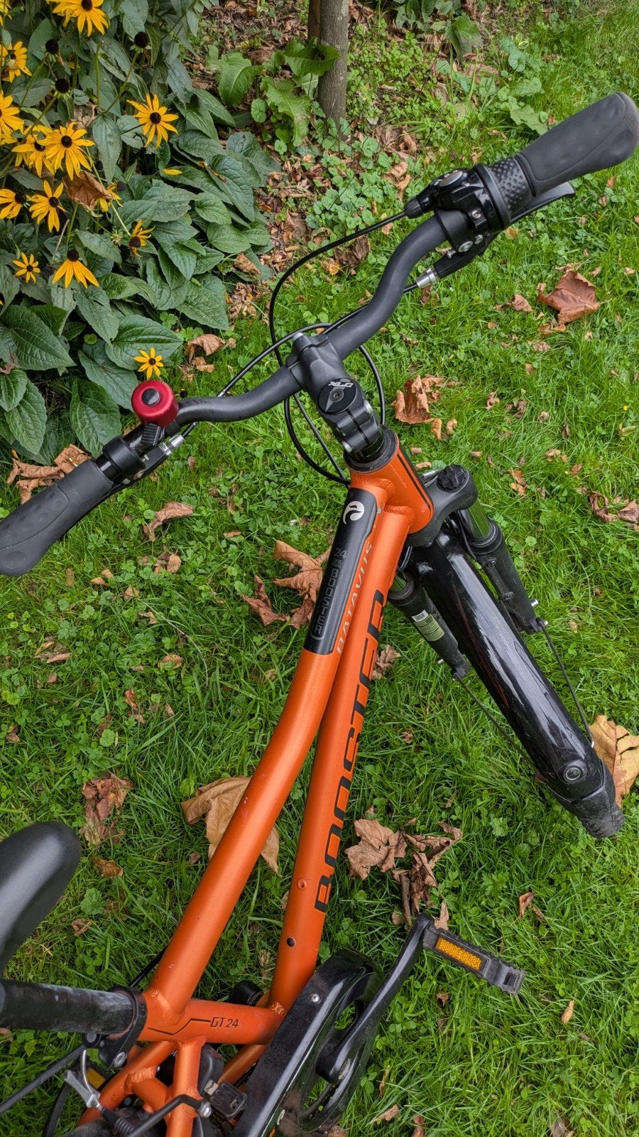 Batavus Booster GT 24 inch kinderfiets - Oranje, Fietsen en Brommers, Ophalen, 20 inch of meer, Gebruikt, Velgrem