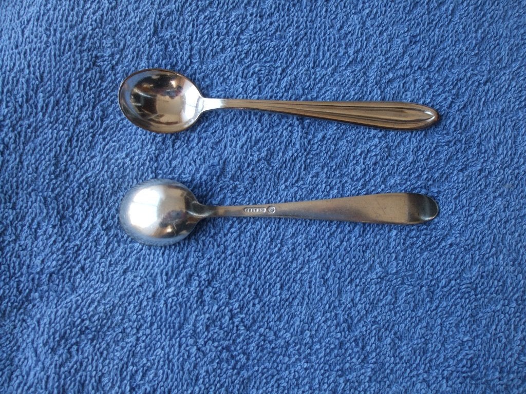 Bestek KELTUM VERZILVERD, Ophalen of Verzenden