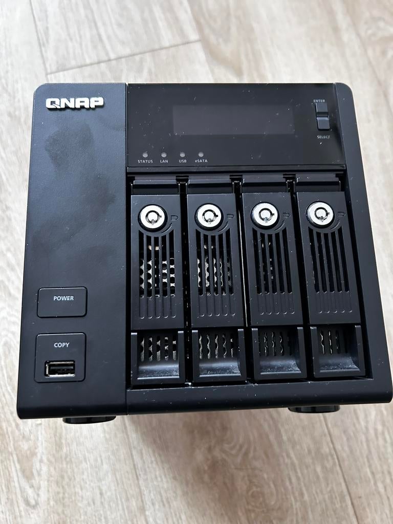 NAS - QNAP TS 459 pro, Computers en Software, Ophalen of Verzenden, Zo goed als nieuw