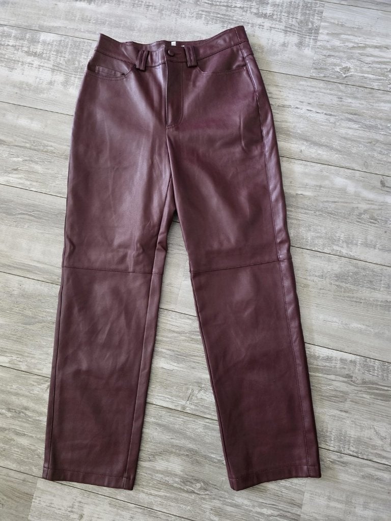 @ Bordeaux Rode Broek - Maat xs shoeby, Kleding | Dames, Broeken en Pantalons, Ophalen of Verzenden, Maat 34 (XS) of kleiner, Lang