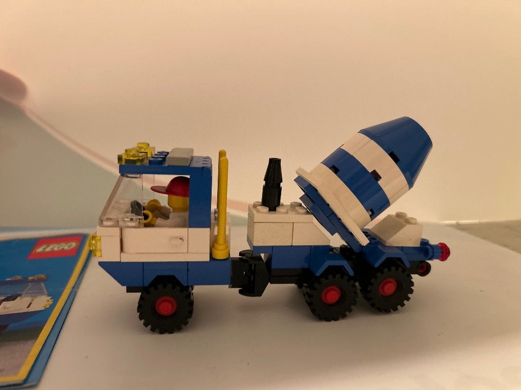 LEGO Legoland 6682 Cement Mixer met instructies, Lego, Inclusief instructies, Ophalen of Verzenden, Zo goed als nieuw