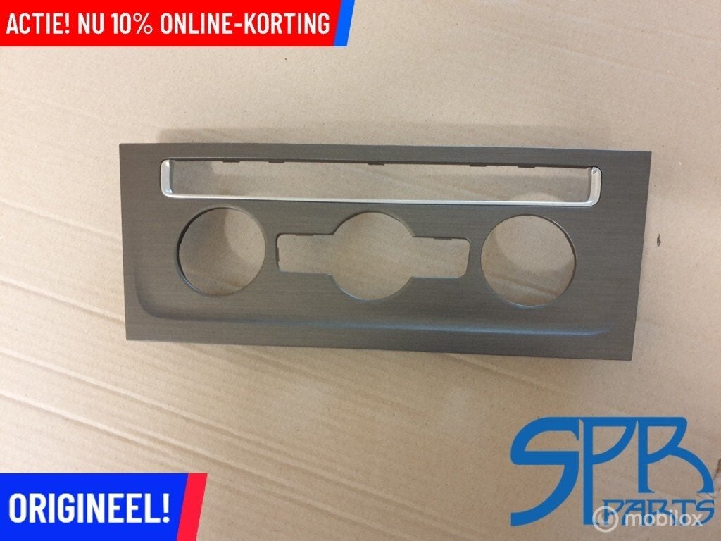 GOLF 7 INLEG OMRANDING Climatronic 5G1863042 DONKER GRIJS, Gebruikt, Volkswagen, Ophalen of Verzenden, Volkswagen