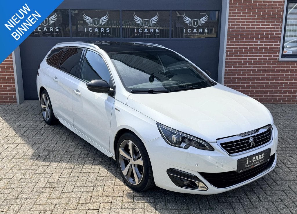 Peugeot 308 SW 1.2 PureTech GT-line 1e eig. Massage st. PANO, Auto's, Peugeot, Stof, Gebruikt, 1199 cc, Met garantie (alle)