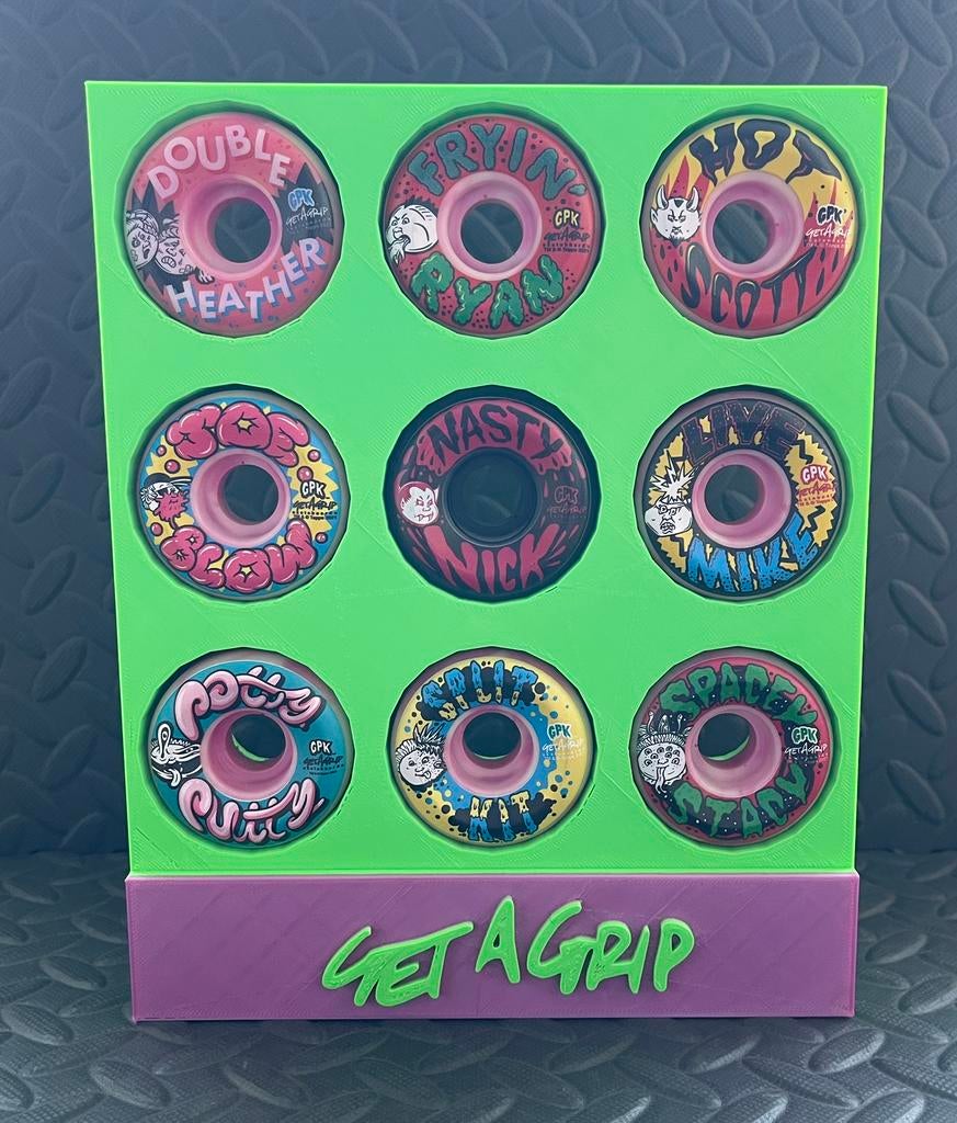 Get A Grip x Garbage Pail Kids S2 Set + Pink Pimple + Chase, Ophalen of Verzenden, Zo goed als nieuw, Skateboard