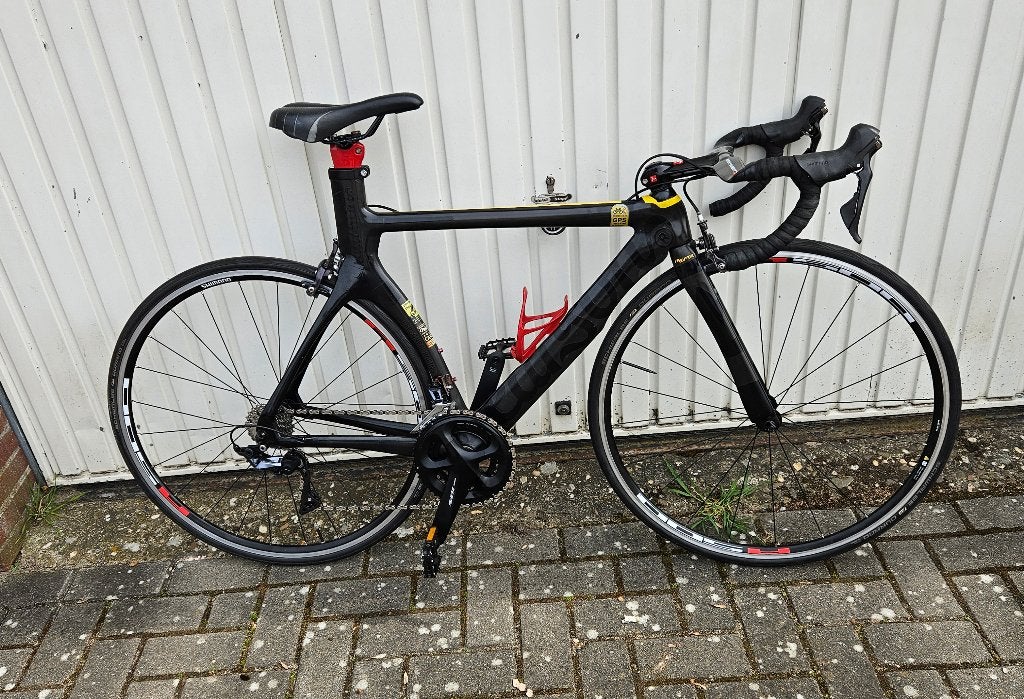 Pearson Pro Racing 20-speed bike (carbon frame), 28 inch, Gebruikt, Velgrem, 49 tot 53 cm