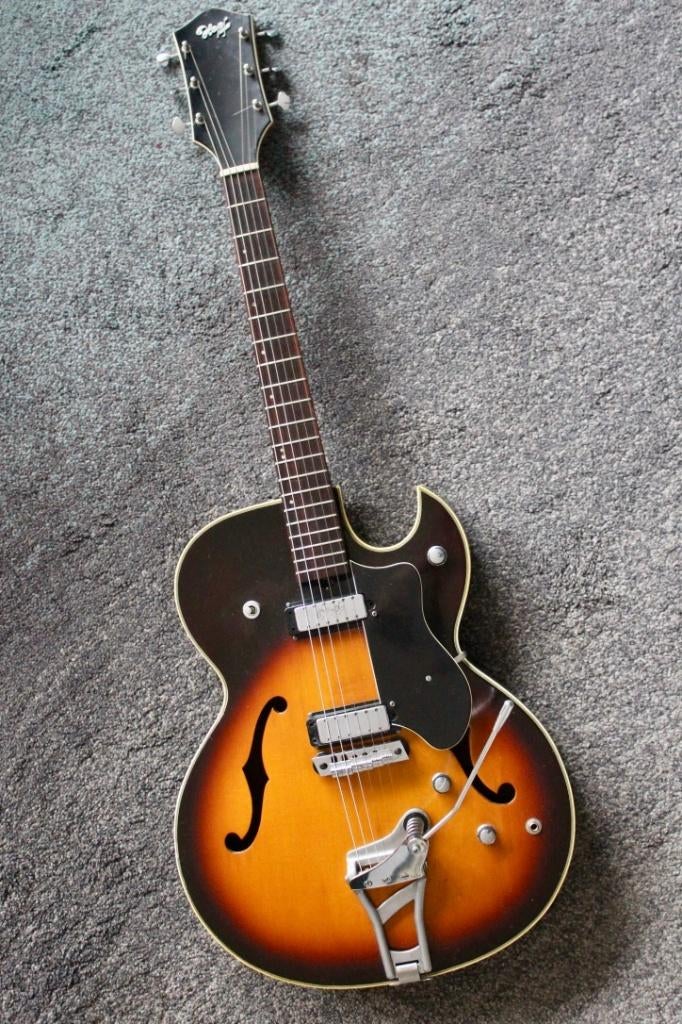1963 Hopf gitaar, Muziek en Instrumenten, Ophalen, Zo goed als nieuw, Semi-solid body, Overige merken