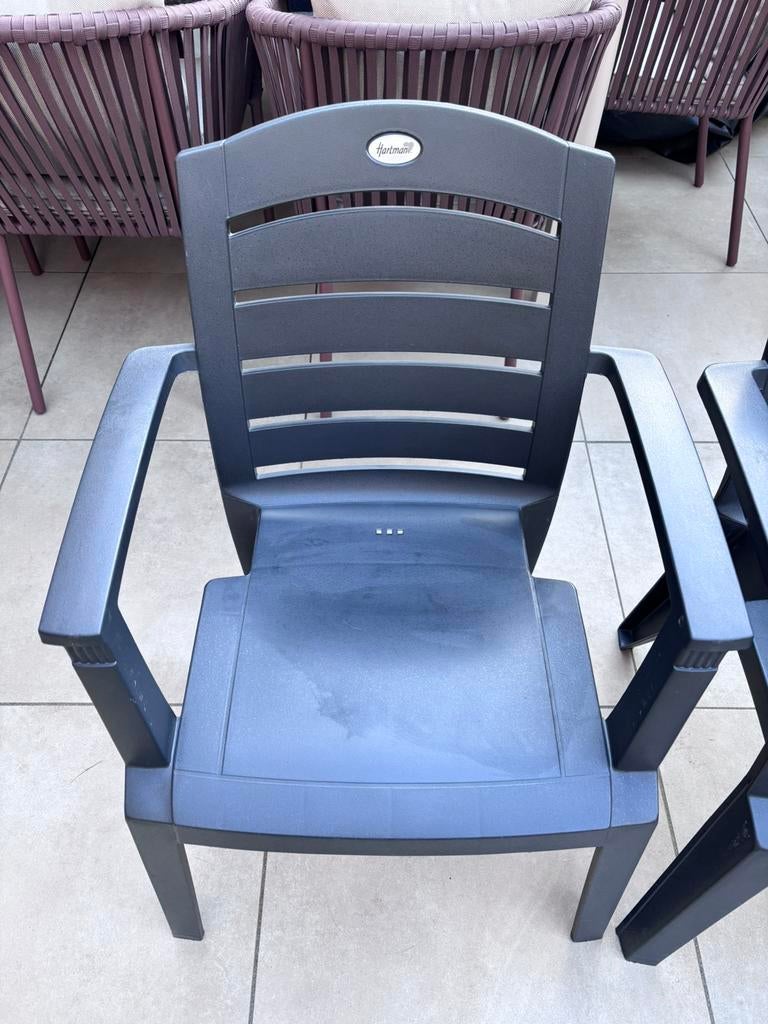Tuinstoelen in goede staat 6 stuks, Ophalen, Zo goed als nieuw, Kunststof