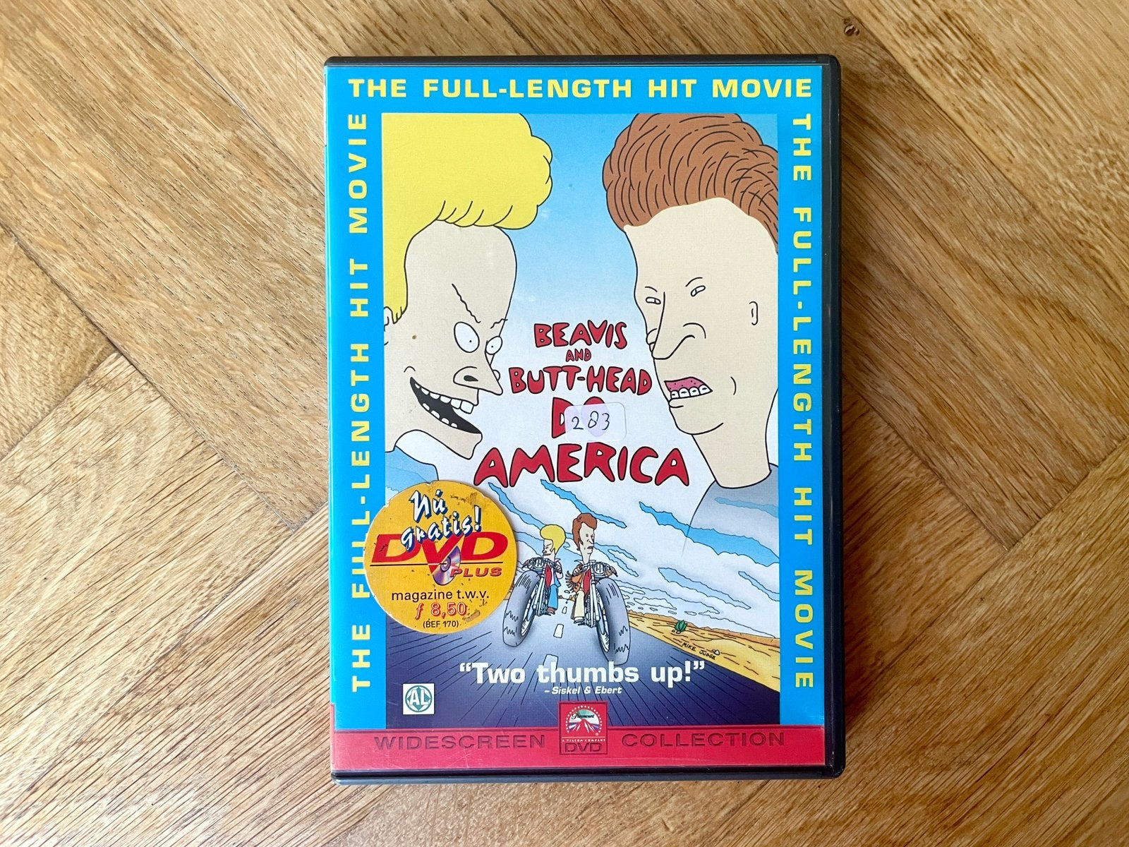 Beavis and Butthead Do America DVD (ex-rental, met NL), Engels, Tekenfilm, Nederlands, Ophalen of Verzenden