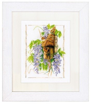 Borduurpakket Wisteria van Marjolein Bastin pn0021194, ., Nieuw, Ophalen of Verzenden, .