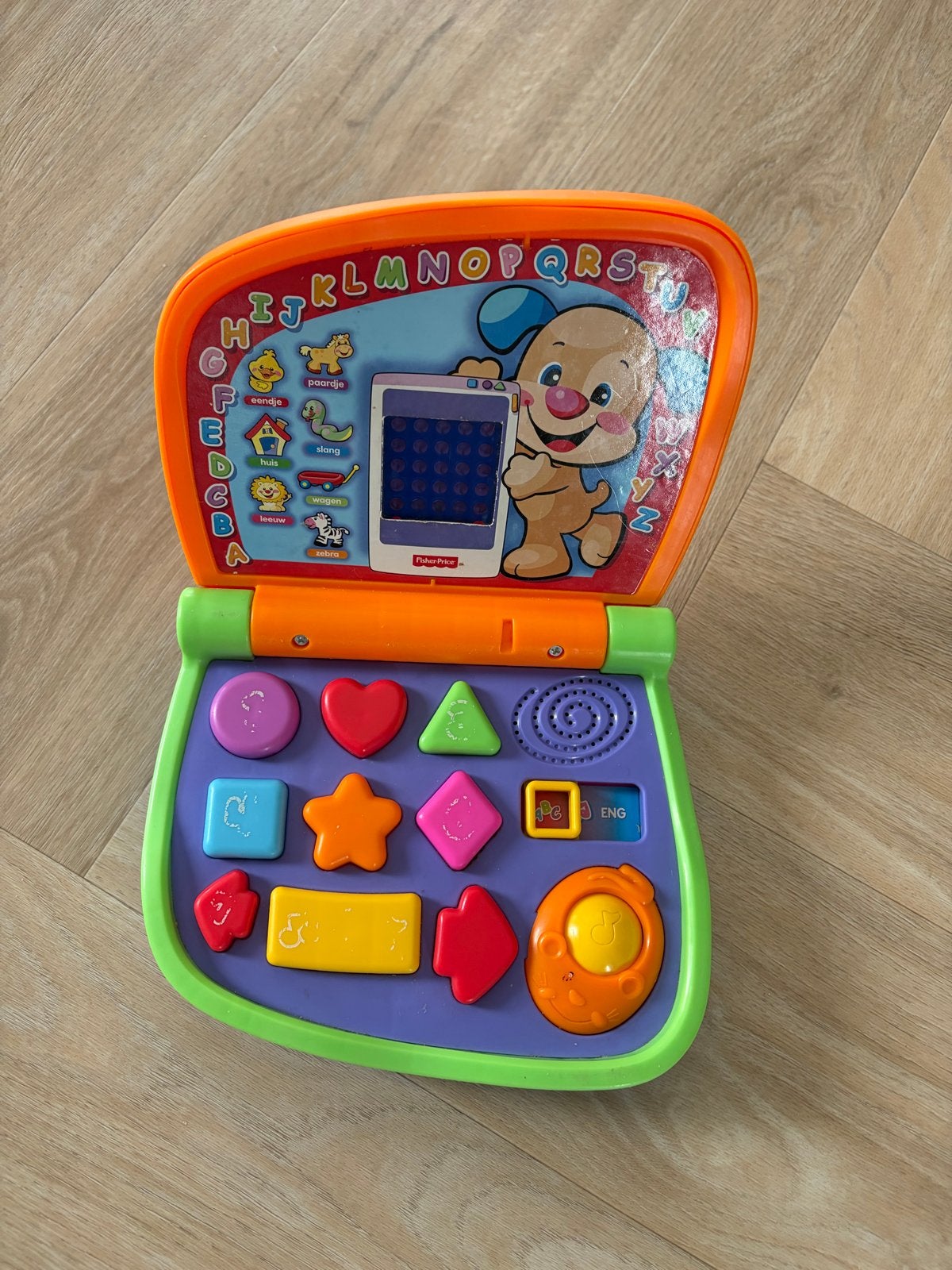 Vtech computer met geluid en licht, Ophalen of Verzenden, Gebruikt, Speelset, Met licht