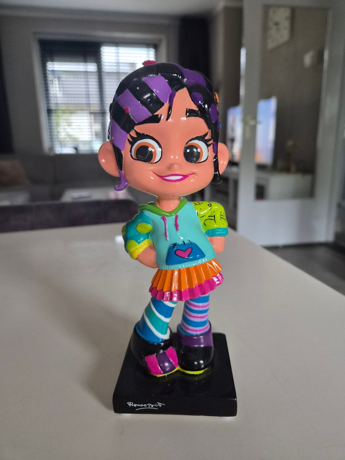 Disney Britto Vanellope, Ophalen of Verzenden, Zo goed als nieuw, Beeldje of Figuurtje