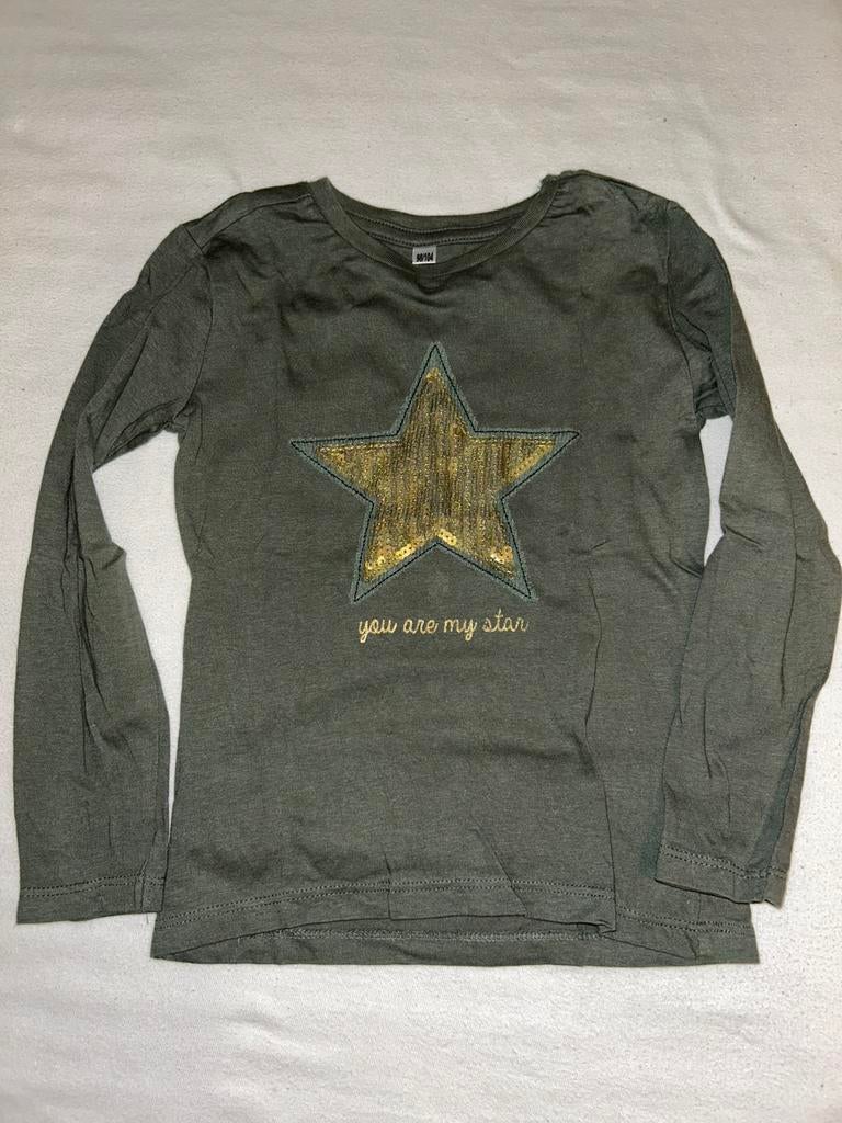 Leuk shirt met ster, maat 98/104, Ophalen of Verzenden, Zo goed als nieuw, Meisje, Shirt of Longsleeve