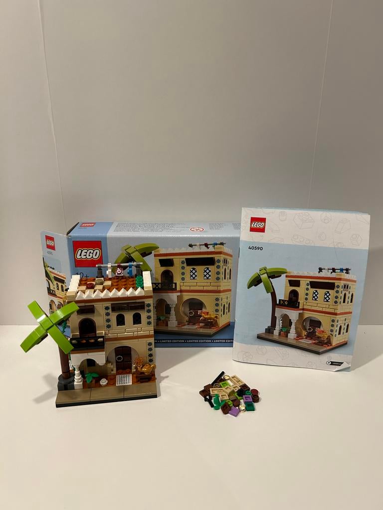 Lego Limited Edition set 40590 Huizen van de Wereld 2, Lego, Ophalen of Verzenden, Zo goed als nieuw, Compleet