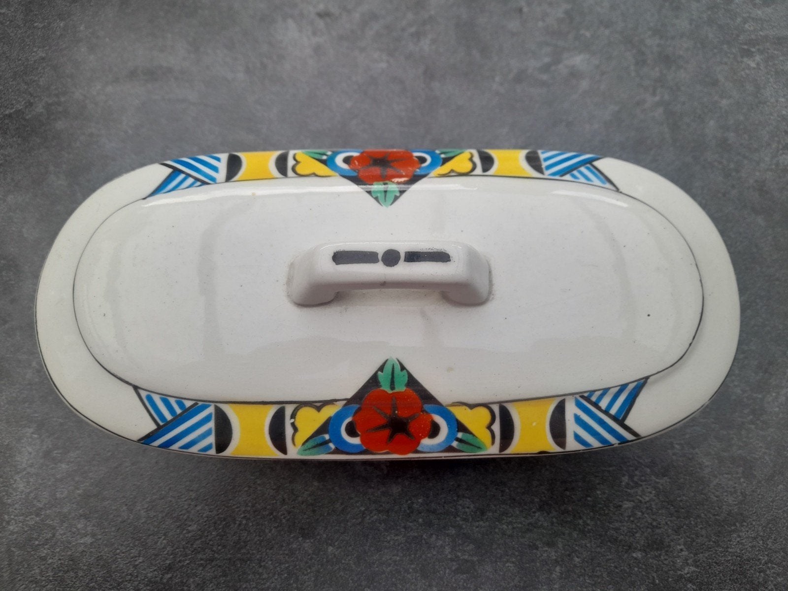 Art deco kammenbak (keramiek), Antiek en Kunst, Ophalen of Verzenden