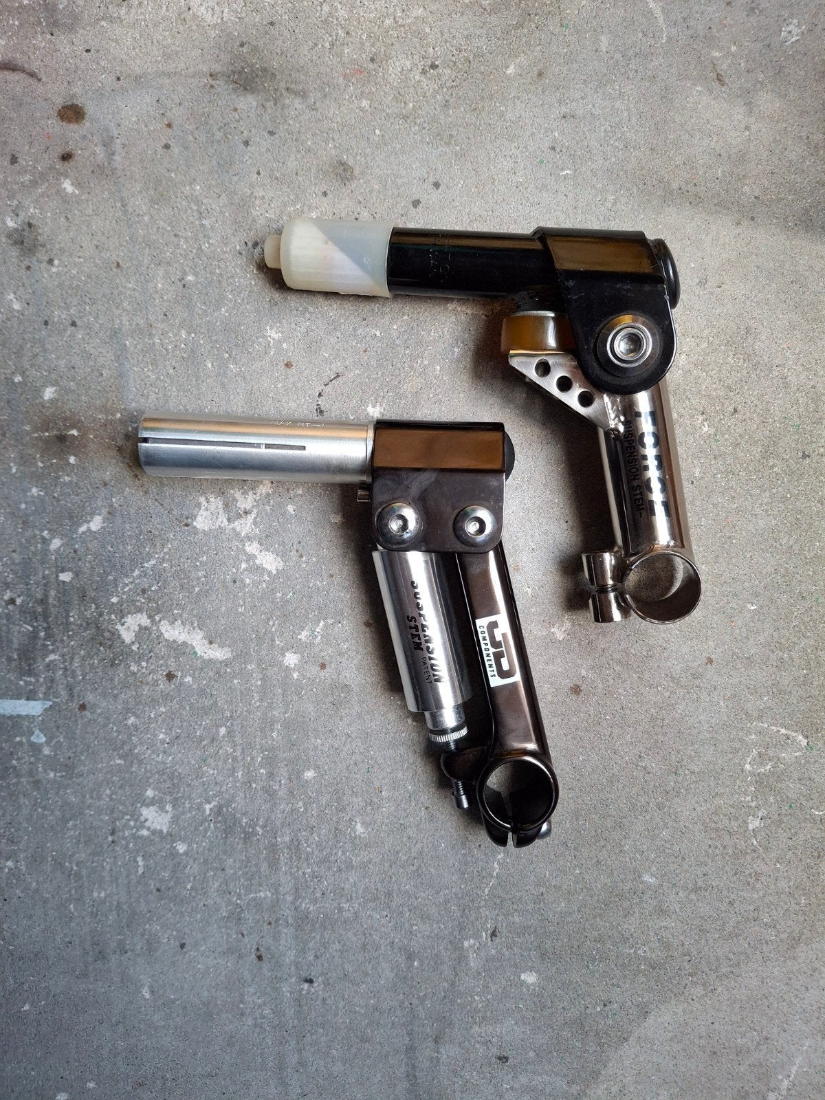 Verende stuurpennen (suspension stem) - JD Components & Forc, Staal, Ophalen of Verzenden, Zo goed als nieuw, JD Components, Force
