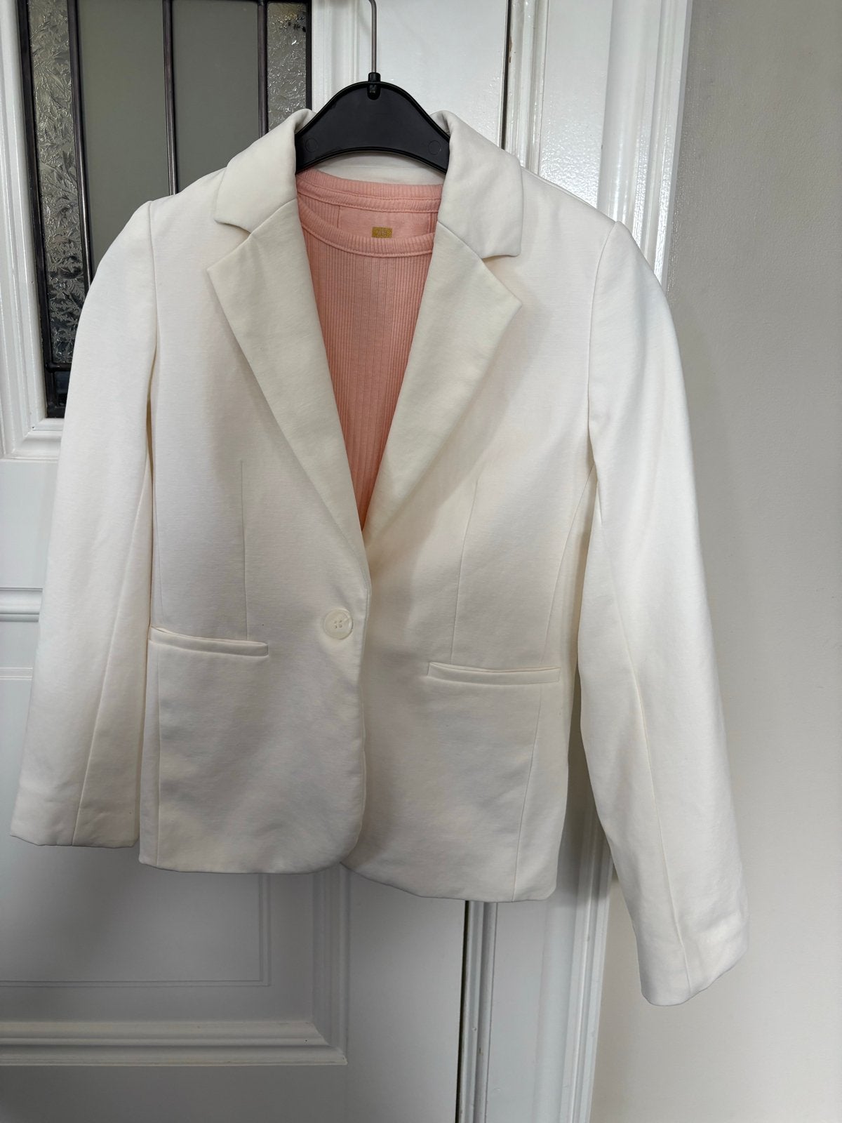 WE Kids Set: Blazer, Top & Rok (Maat 134/140), Ophalen of Verzenden, Zo goed als nieuw, Meisje, Setje