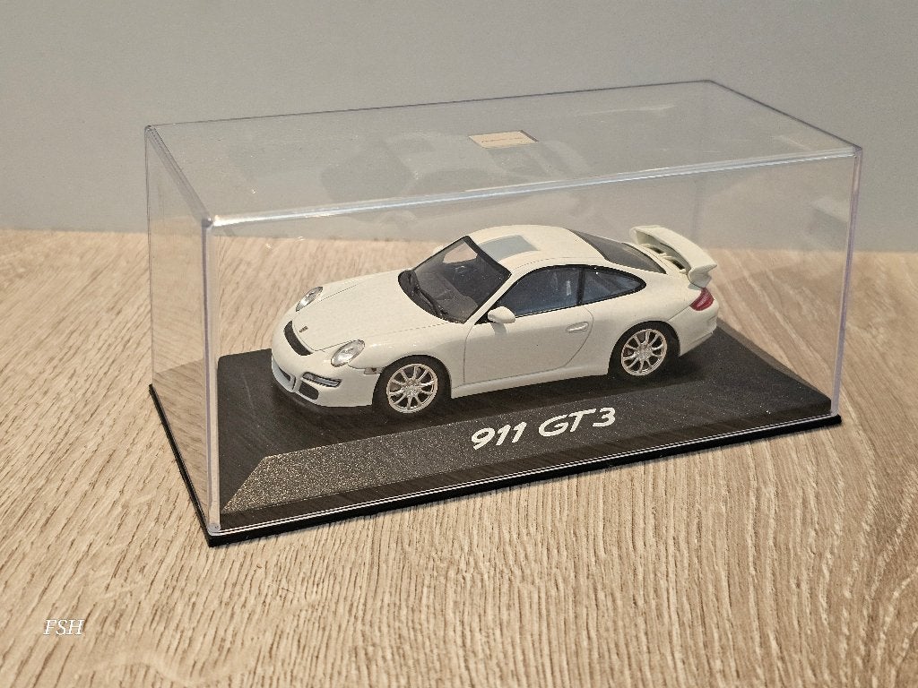 Porsche 911 GT 3, wit, PMA/Minichamps., Ophalen of Verzenden, Zo goed als nieuw, Auto, MiniChamps