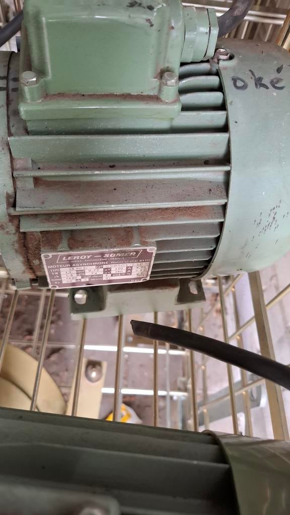 2 motoren 380/220v, Ophalen of Verzenden, Gebruikt, Elektromotor