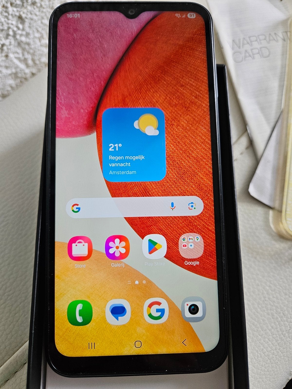 100% Als Nieuw Samsung galaxy A14,Duo's,128gb,Android 15,€69, Telecommunicatie, Mobiele telefoons | Samsung, Zwart, Touchscreen