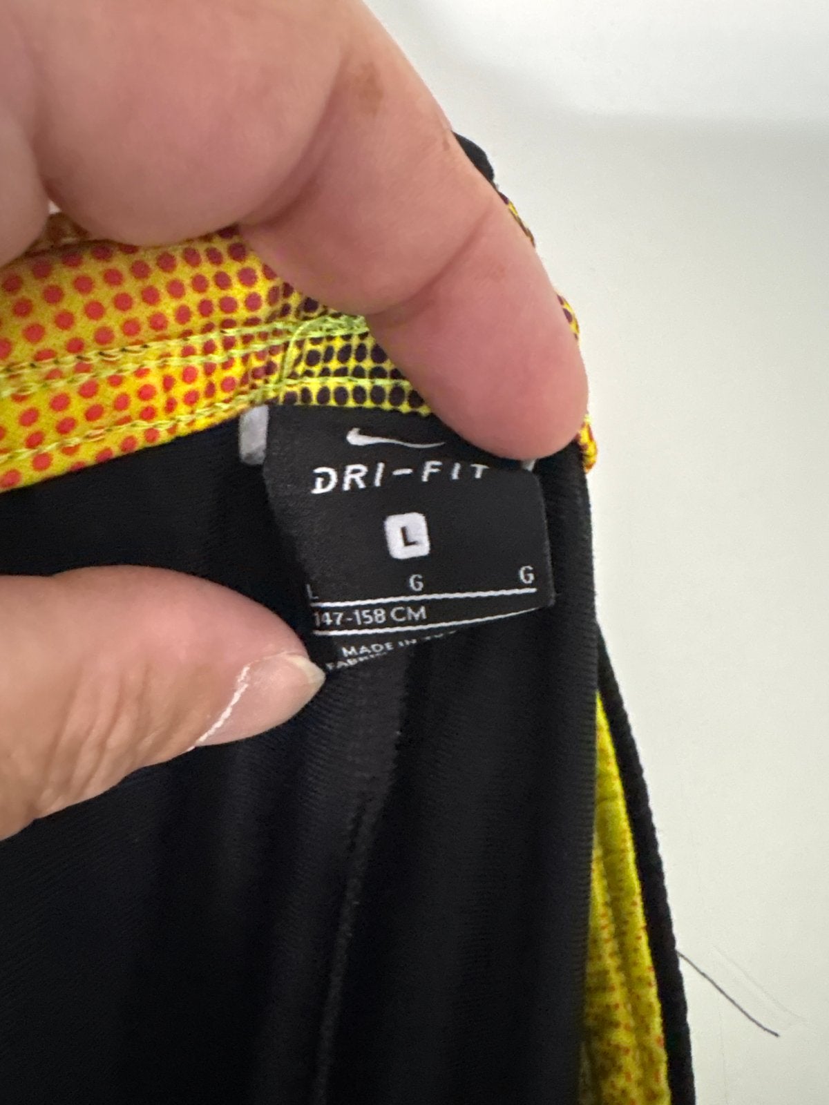 Nike CR7 Trainingspak - Zwart/Geel - Maat L (147-158 cm), Ophalen, Zwart, Overige maten, Zo goed als nieuw