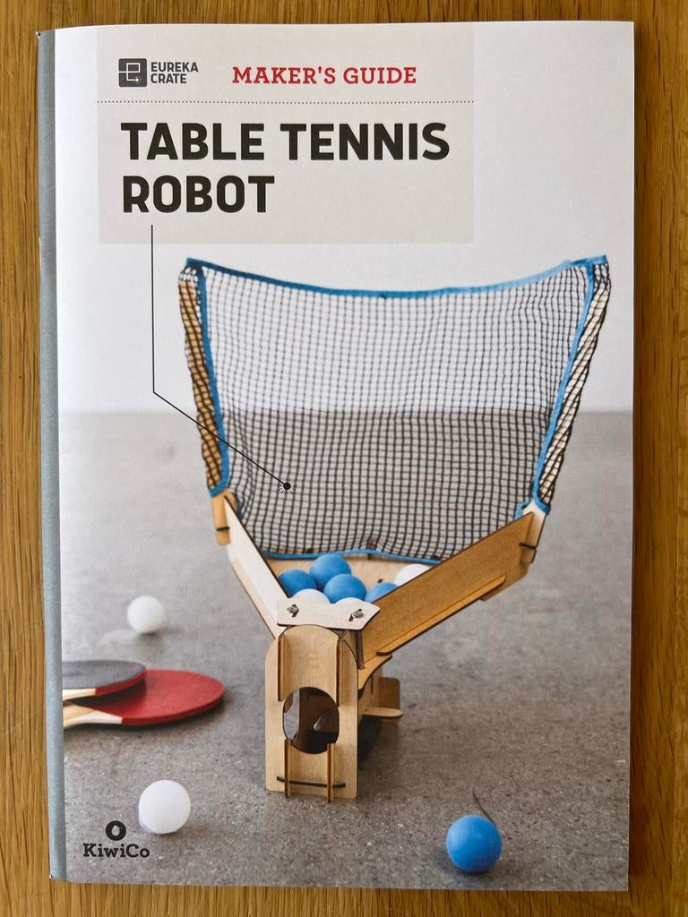 KiwiCo Labs Bouwdoos “Tafel-tennis-robot”, Overige thema's, Nieuw, Meerkleurig, Educatief